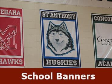 custom school banner