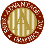 Advantage Signs and Graphics Logo
